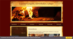 Desktop Screenshot of langallo.hu